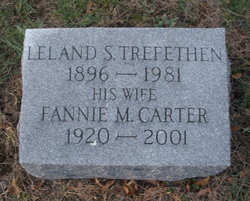 gravestone for Leland TREFETHEN